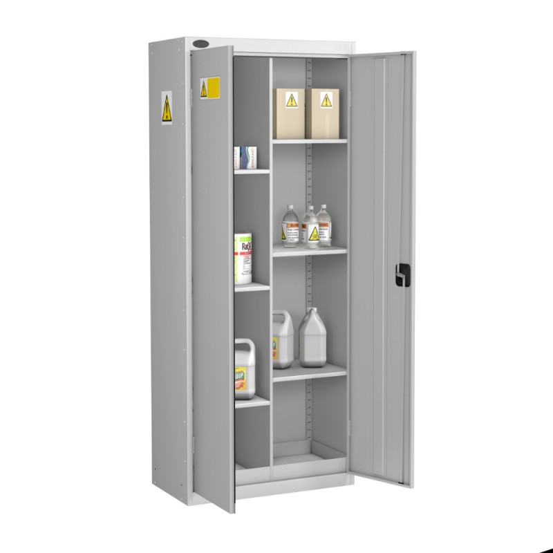 8 Compartment COSSH General Cabinet