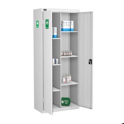 8 Compartment Medical Cabinet