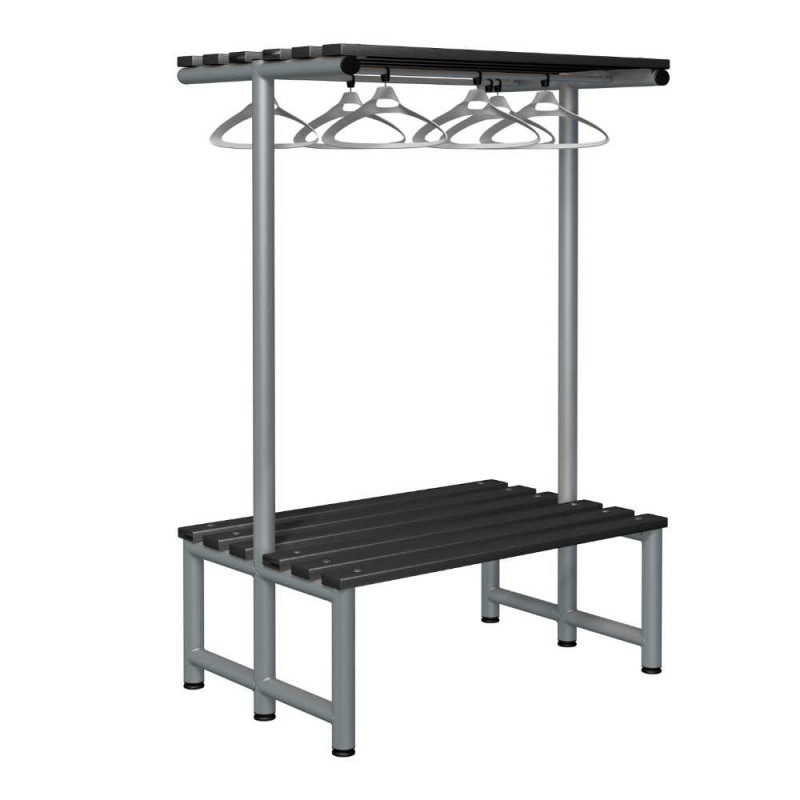 Double Sided Overheaded Hanging Bench Type G (Black Polymer )