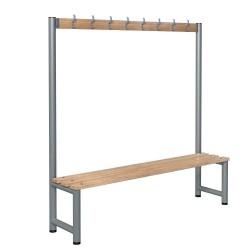 Single Sided Hook Bench Type D (Ash) 8 Hooks