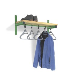 Wall Mounted Shelf & Rail Type E - 1000Mm (Ash)