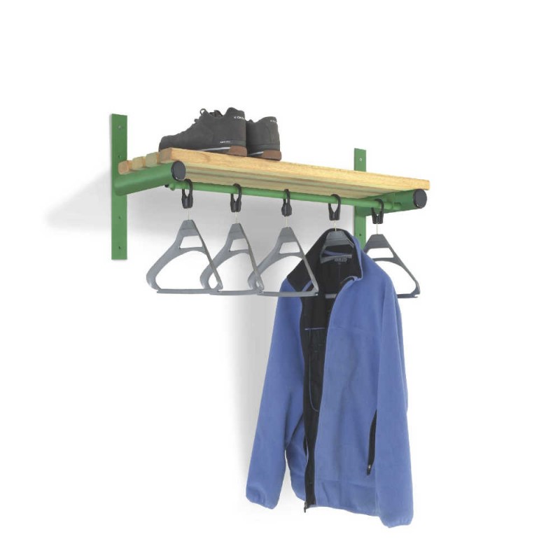 Wall Mounted Shelf & Rail Type E - 1500Mm (Ash)