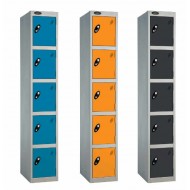 Five Tiered Steel Lockers