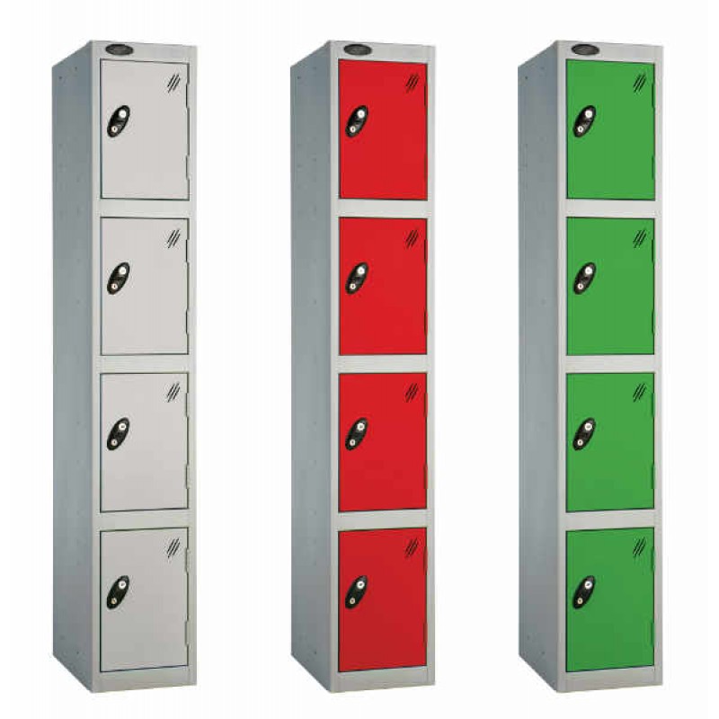 4 Tier Shockproof School Locker