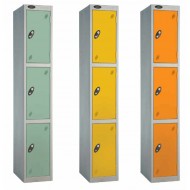 Three Tiered Steel Lockers