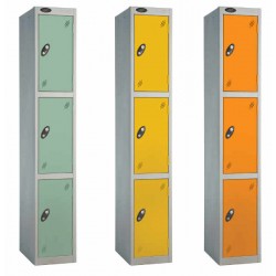 Three Tiered Steel Lockers