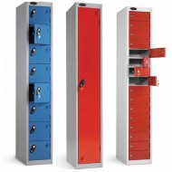 Eight Tiered Steel Lockers