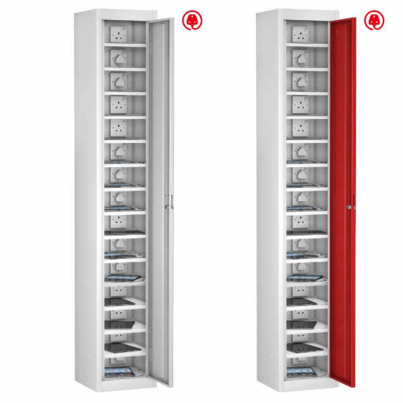 15 Compartment Recharging Tablet Locker