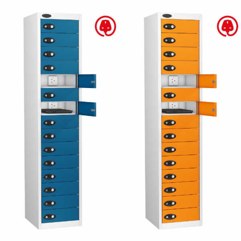 15 Tier Recharging Laptop Locker