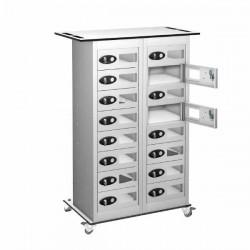 16 Compartment Trolley Locker