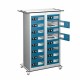 Tabbox 16 Door 16 Shelf Tabbox Trolley Vision Door Plug