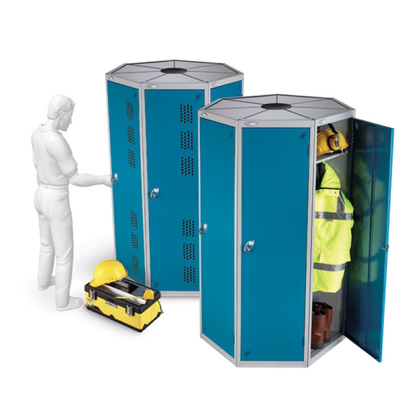 Pod Lockers - Four Tier Per Pod  - 44 Compartments